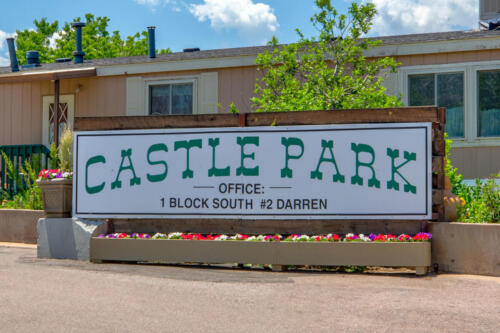 Castle Park Sign